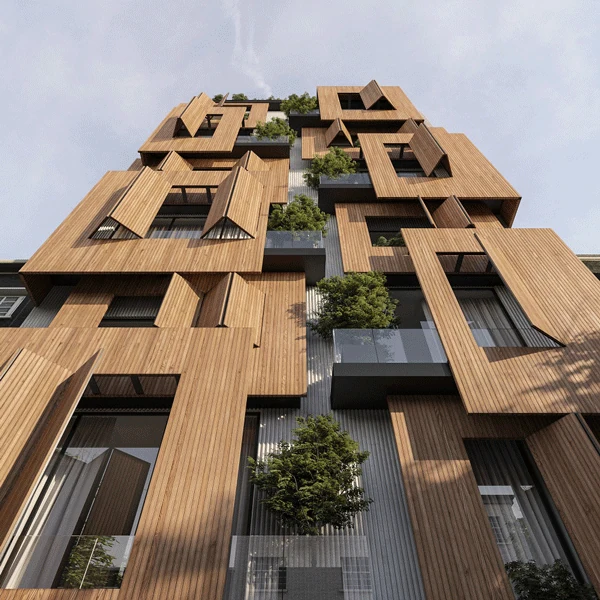 نمونه موفق طراحی نما در تهران