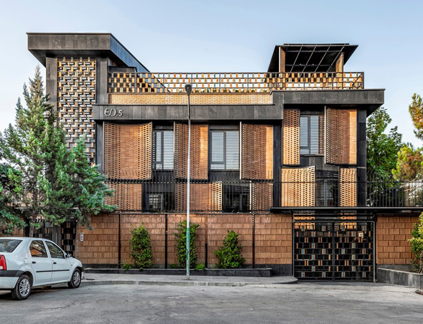 نمای ساختمان مسکونی