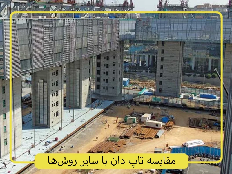 مقایسه تاپ دان با سایر روشها