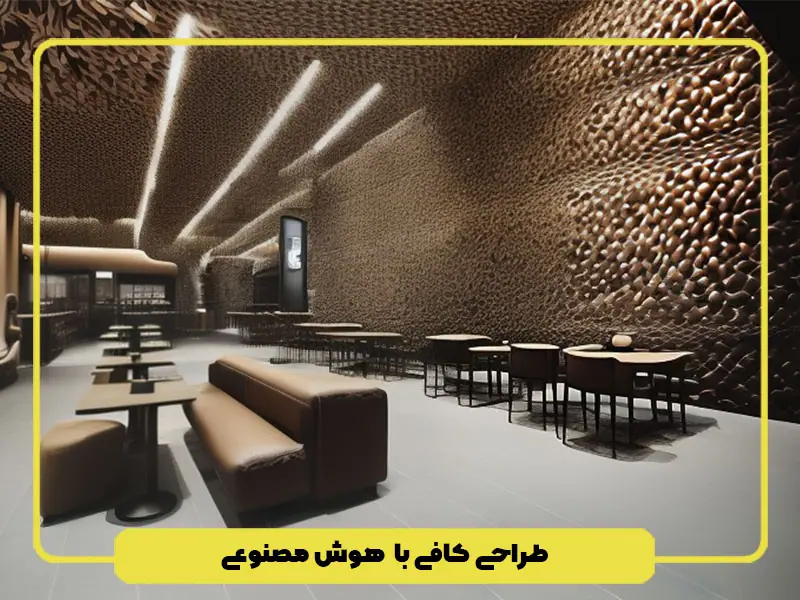 طراحی کافی شاپ با هوش مصنوعی