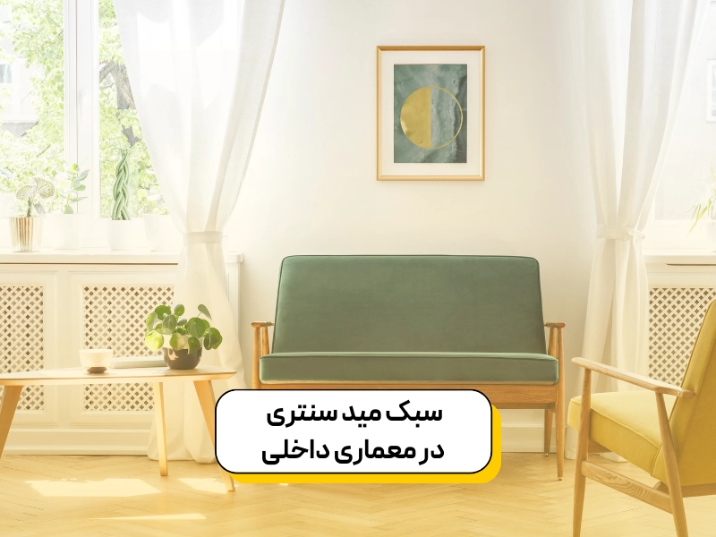 سبک مید سنتری در معماری داخلی