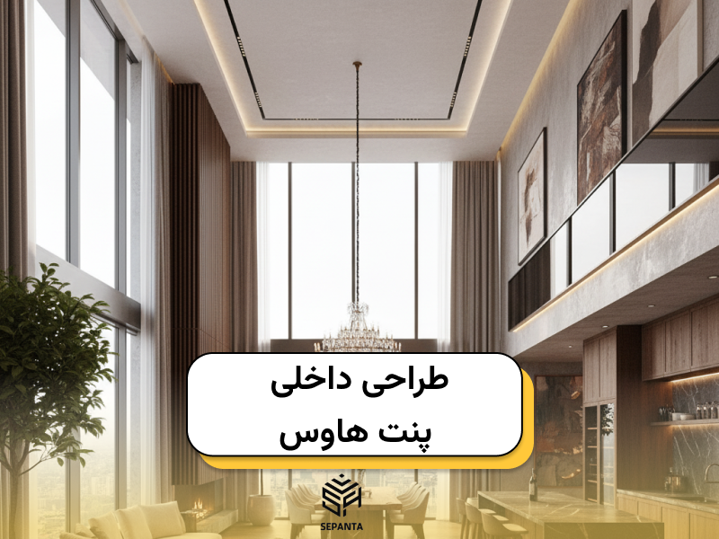 طراحی داخلی پنت هاوس؛ جایی که هنر و علم تلاقی می_کنند