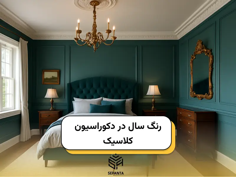 رنگ سال در دکوراسیون کلاسیک