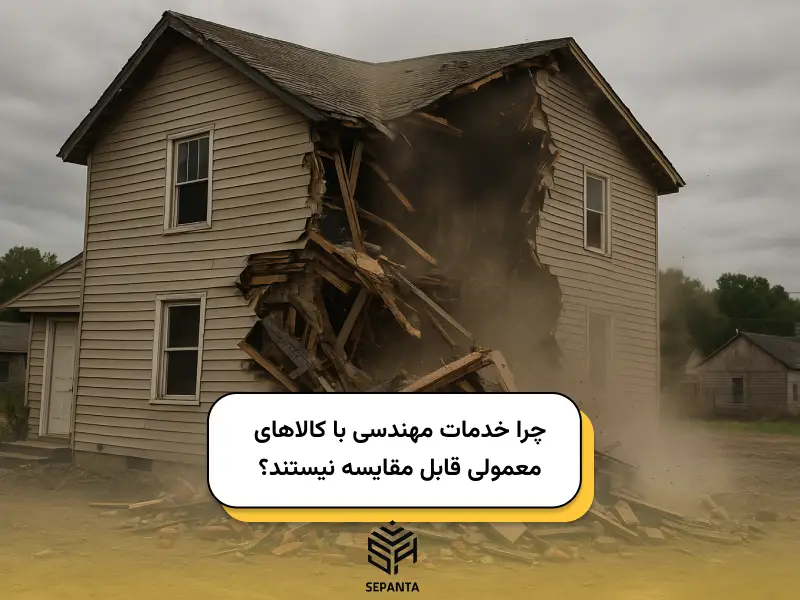 چرا خدمات مهندسی با کالاهای معمولی قابل مقایسه نیستند؟